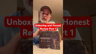 Honest Review and Unboxing of a 4G LTE cellular Trail camera cellulartrailcamera [upl. by Lhamaj15]