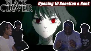 Black Clover Opening 10 Reaction amp Ranking Update [upl. by Macey]