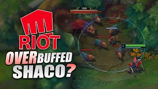 NEW SHACO BUFFS  DID RIOT GO TOO FAR Full Gameplay [upl. by Odlonra677]