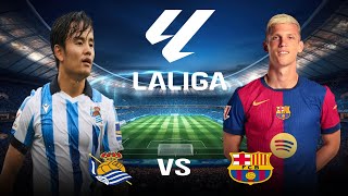 FC 25  Real Sociedad vs Barcelona  La Liga 2425  Full Match [upl. by Nagar731]