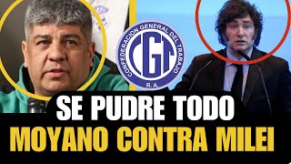 💥SE PUDRE TODO💥PABLO MOYANO CONVOCO A LOS DISTURBIOS EN EL CONGRESO POR LA LEY BASES [upl. by Reamonn]