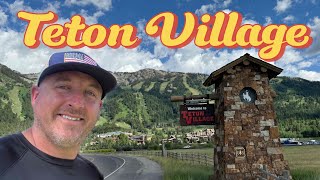 Teton Village Tour and Overview  Jackson Hole Wyoming [upl. by Ecneitap]