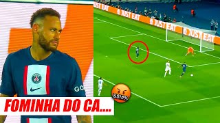 NEYMAR SE IRRITA COM MBAPPÉ POR NÃO TOCAR A BOLA [upl. by Richia]