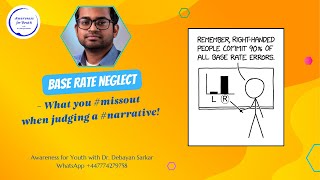 Base rate neglect  What you miss out when judging a narrative Hindi [upl. by Iasi323]