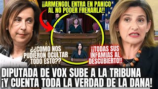 Diputada de VOX ¡DEJA EN SHOCK AL CONGRESO😱¡REVELA LO QUE OCULTA TERESA RIBERA y ROBLES de la DANA [upl. by Biondo]