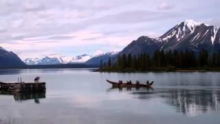 Tlingit Canoe at Lake Atlin BC [upl. by Brawner]