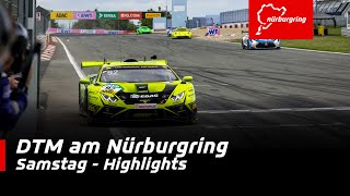 DTM 2023 am Nürburgring  Highlights Rennen 1 [upl. by Gaylor836]