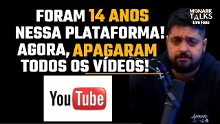 MONARK FAZ DESABAFO SOBRE O BANIMENTO NO YOUTUBE monarktalks monarktalkslive [upl. by Bar]