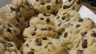 Thick Soft And Chewy Chocolate Chip Cookies [upl. by Ciredor167]