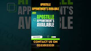 Book Appointment for Apostille  Legalization or Apostille  Book Appointment for MOFA Apostille [upl. by Cnut]