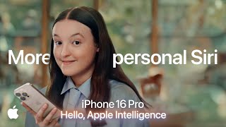 Apple Intelligence  More personal Siri  iPhone 16 Pro [upl. by Alethea]