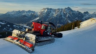 PistenBully Panorama Leogang [upl. by Yssirhc]