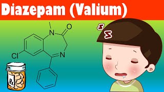 Diazepam Valium  Uses Mechanism Of Action Pharmacology Adverse Effects And Contraindications [upl. by Nirak]