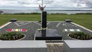 Vietnam War memorial at Fort Taber in New Bedford [upl. by Ryley]