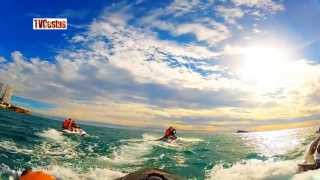 Aquatic Fun Jet Ski Hire Levante Beach Benidorm Costa Blanca Spain [upl. by Ardnac]