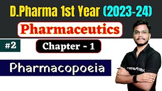 Pharmaceutics Ch1 । Pharmacopoeia  IP  BP amp USP ।DPharma 1st YearBy Mithilesh kumar [upl. by Yung492]