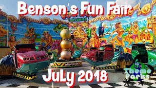 Bensons Fun Fair Vlog Horsham July 2018 [upl. by Torrance]