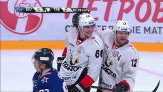 Penkovsky scores Nichushkin goal [upl. by Saduj]