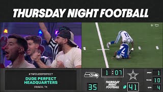 Best of Dude Perfect on TNF  Week 13 [upl. by Lanevuj]