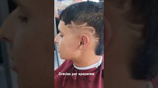 Corte 7 con diseño barbera barbershop barber barberiapanama haircut barbering badbunny fade [upl. by Lalita]