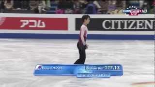 Yuzuru HANYU JPN FS  4CC 2013 [upl. by Imas]