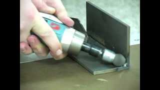 Cleaning a Weld Using a Die Grinder [upl. by Kristine]