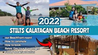 MALDIVES OF BATANGAS STILTS CALATAGAN BEACH RESORT 2022 Daytour amp overnight commute beach amp pool [upl. by Airekahs]