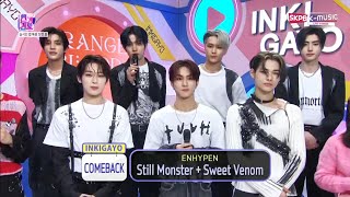 231119 ENHYPEN COMEBACK INTERVIEW  SBS INKIGAYO 1080P [upl. by Suzi506]