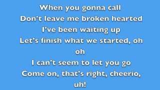 Karmin  BrokenHearted  Lyrics [upl. by Hootman272]