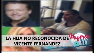 La hija no reconocida de Vicente Fernandez  Alfredo Adame  Radio Latino INC [upl. by Ahtivak]