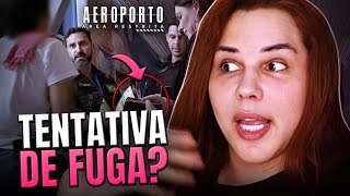 FUGITIVA É FLAGRADA TENTANDO FUGIR 🏃‍♀️  Aeroporto Área Restrita [upl. by Brinn]