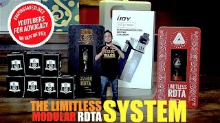 The iJoy Limitless System  RDTA BOX  COMBO RDTA  NEW LIMITLESS RDTA CLASSIC [upl. by Warchaw]