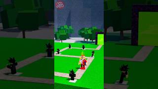 Isso Não é um Tower Defense 😅 roblox tsb thestrongestbattlegrounds dudubetero [upl. by Aihcsrop]