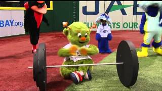 International Mascot Weightlifting Competition [upl. by Neilla446]