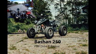 2011 Bashan 250 POV Drive amp Review [upl. by Nomannic687]