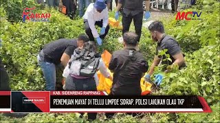 PENEMUAN MAYAT DI TELLU LIMPOE SIDRAP POLISI LAKUKAN OLAH TKP UNTUK UNGKAP KASUS [upl. by Mart]