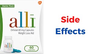 ORLISTAT Side Effects Mechanism of Action Uses Precautions ALLIXENICAL Review [upl. by Strenta]