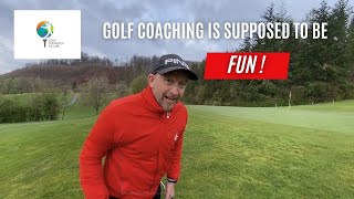 Golf Coaching is supposed to be FUN [upl. by Einreb]