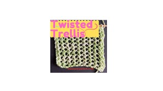 Twisted Trellis Stitch [upl. by Voe]