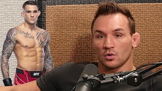 Michael Chandler Meets Dustin Poirier [upl. by Llenehs]