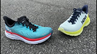 Hoka Clifton 8 vs Hoka Mach 4 Comparison Review Which to Choose [upl. by Cheung]