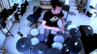 คาราบาว  บางระจันวันเพ็ญ Electric Drum cover by Neung [upl. by Anihpesoj]