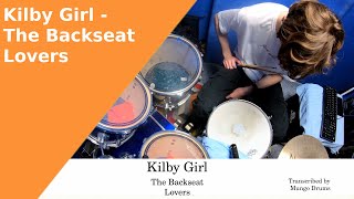 Kilby Girl  The Backseat Lovers Drum Sheet Music [upl. by Nyrual]