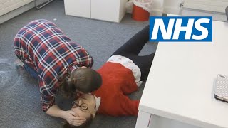 How to put someone into the recovery position  NHS [upl. by Eduard]