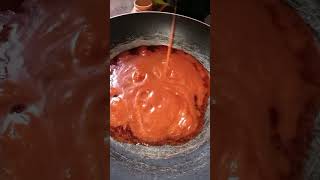 Edible Cocoyam and Lucus beans sauce viralvideo food vlog youtubeshorts youtube cocoyam [upl. by Arretal477]