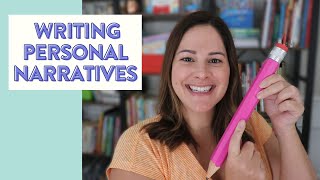 How to teach Personal Narratives to Kindergarten First and Second Grade Students  writing lessons [upl. by Dleifxam146]