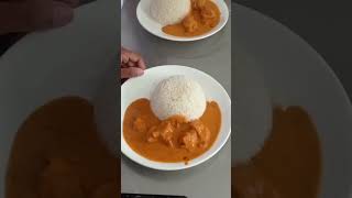 Butter chicken rice🥰🥰feedshorts food youtubeshorts minivlog cooking support [upl. by Dylana]