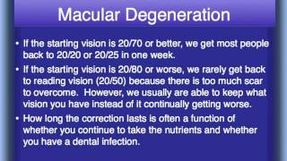 Macular Degeneration Can Be Reversed [upl. by Aihsela]