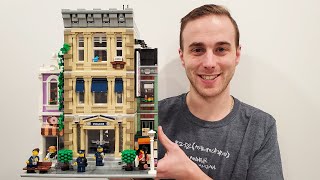 LEGO Police Station Modular Building Review 10278  2021 [upl. by Dowski]