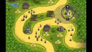 Kingdom Rush  Silveroak Outpost Level 5  Iron Challenge  normal difficulty [upl. by Elyrad]